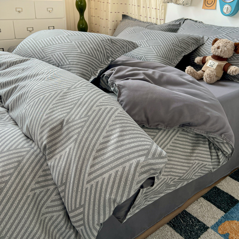 Linen Duvet Cover - Комплект постельного белья из 4 предметов: