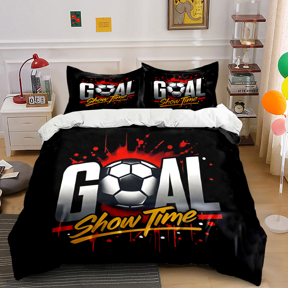 Linen Duvet Cover - Комплект постельного белья GOAL Show Time