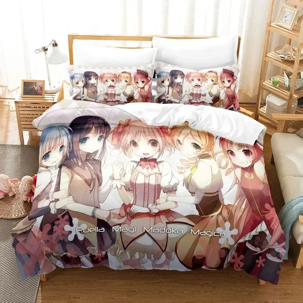 Модный топ 3D Puella Magi Mado – обзор и цена Linen Duvet Cover
