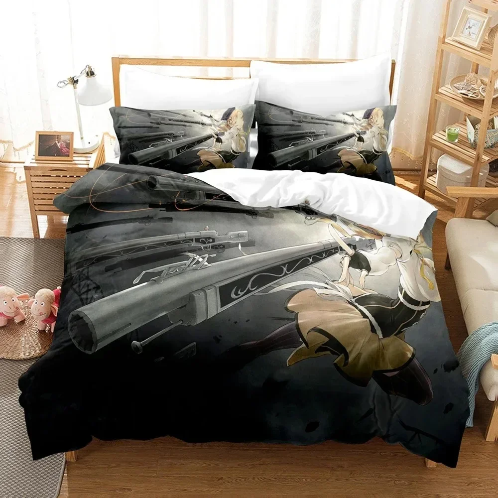 Модный топ 3D Puella Magi Mado – обзор и цена Linen Duvet Cover