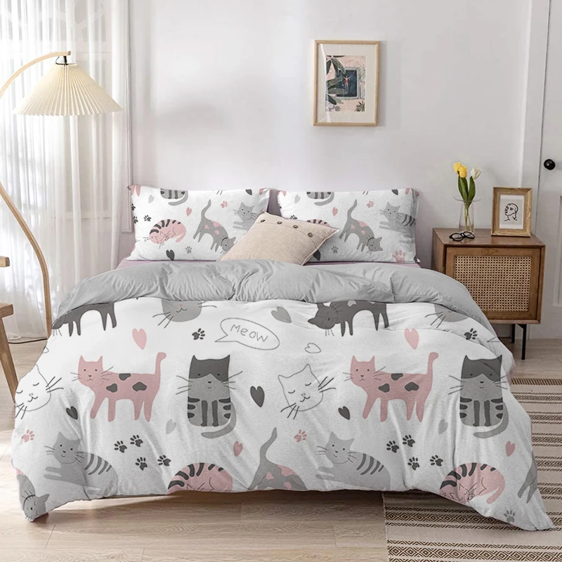 Набор пододеяльников с мультяш – обзор и цена Linen Duvet Cover